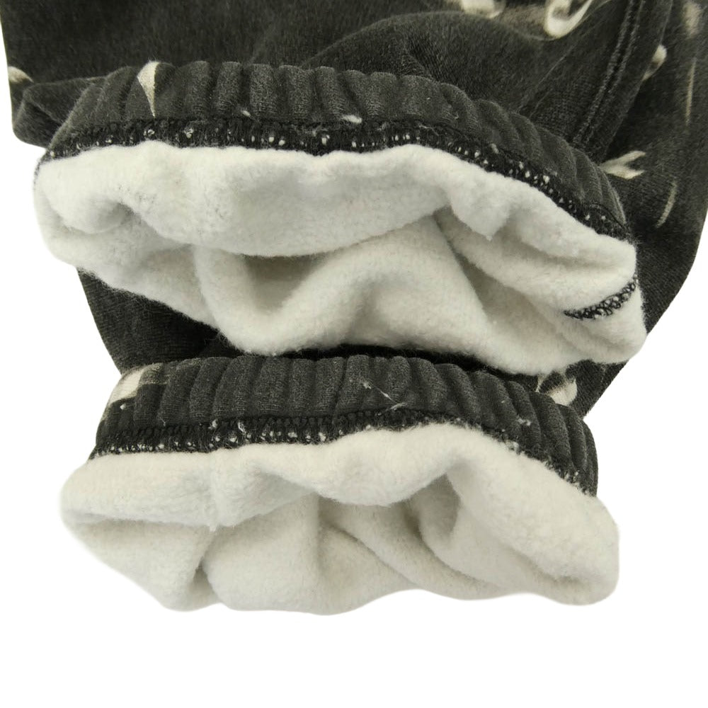 Supreme シュプリーム 20AW Studded Collars Sweatpant スタッズカラー プリント スウェットパンツ ダークグレー系 S【中古】