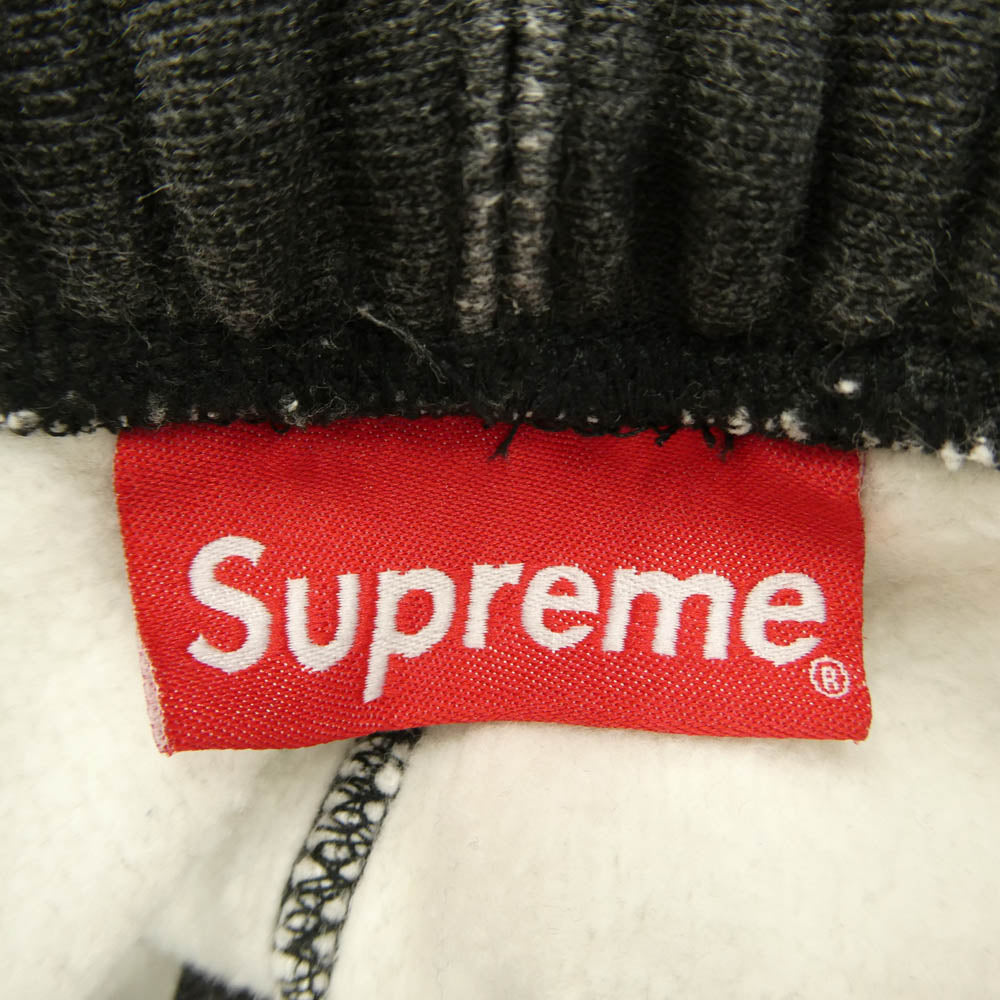 Supreme シュプリーム 20AW Studded Collars Sweatpant スタッズカラー プリント スウェットパンツ ダークグレー系 S【中古】