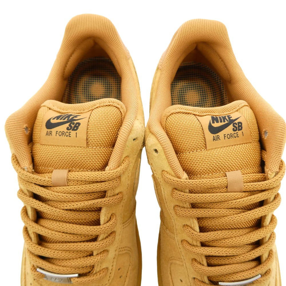 NIKE ナイキ 26SS HM8517-200 SB Air Force 1 Low Flax エアフォース 1 ロー フラックス ローカット スニーカー ライトブラウン系 27.5cm【新古品】【未使用】【中古】
