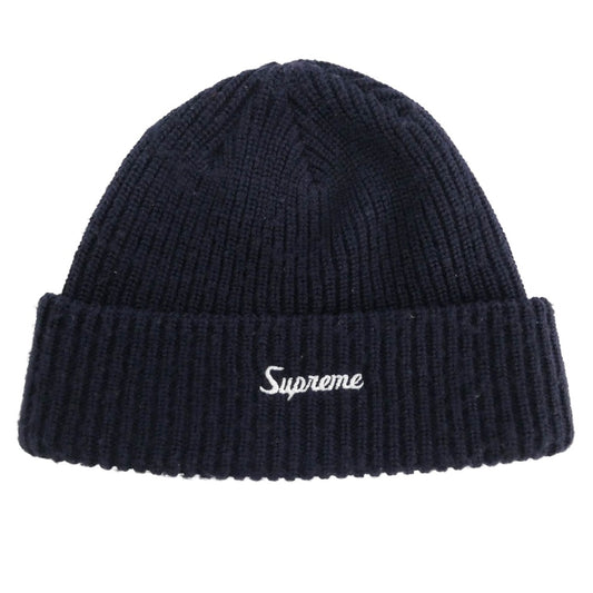 Supreme シュプリーム 13AW Loose Gauge Beanie ルーズ ガーゼ ビーニー ニットキャップ ネイビー ネイビー系【中古】
