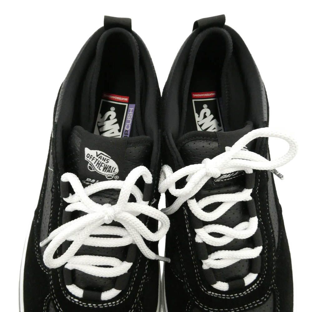 VANS バンズ PALACE パレス vn0007qxba21 × Palace Skateboards パレス スケートボード Palace Vans Low パレス バンズ ロー スニーカー ブラック系 28.5cm【美品】【中古】