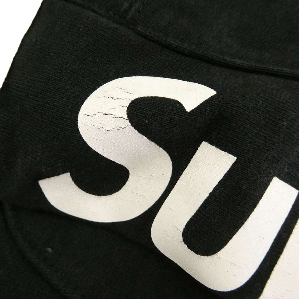 Supreme シュプリーム 15AW Sideline Hooded Track Zip Up サイドライン ジップ パーカー ブラック系 S【中古】