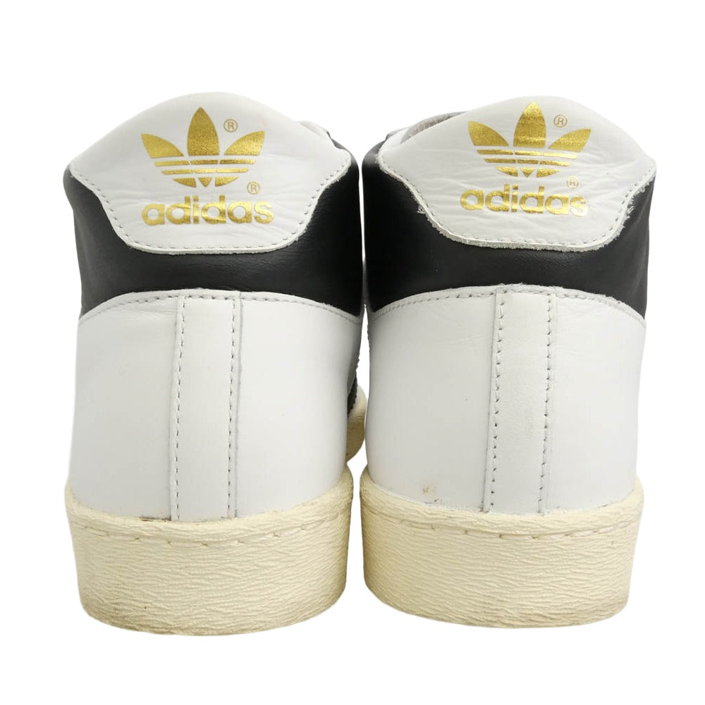 adidas アディダス 25AW JI3445 Jabbar Hi Footwear White Core Black ジャバー ハイ フットウェアホワイト コアブラック スニーカー ホワイト系 ブラック系 26cm【中古】