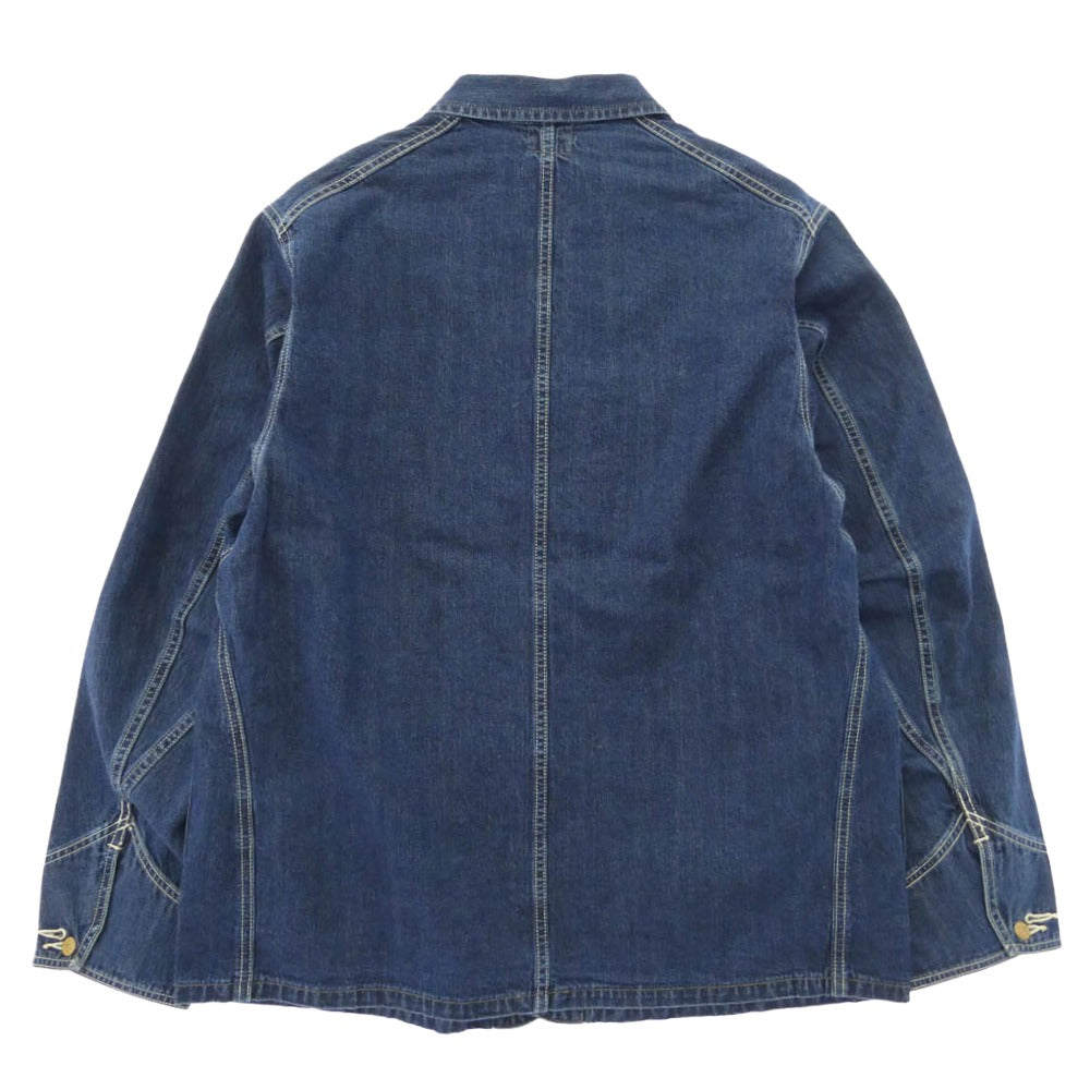 Scye サイ Lee リー UNITED ARROWS ユナイテッドアローズ LB0513 x Lee リー x UNITED ARROWS ユナイテッドアローズ LOCO JACKET デニム カバーオール ジャケット インディゴブルー系 42【極上美品】【中古】