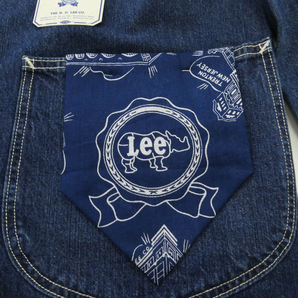 Scye サイ Lee リー UNITED ARROWS ユナイテッドアローズ LB0513 x Lee リー x UNITED ARROWS ユナイテッドアローズ LOCO JACKET デニム カバーオール ジャケット インディゴブルー系 42【極上美品】【中古】