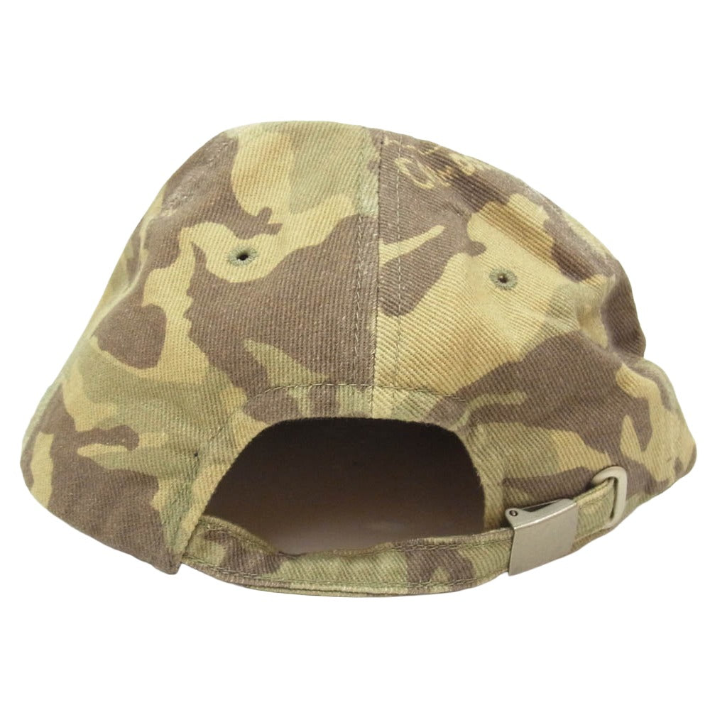 エスダブリュージェーピー 26SS SW-26SS-59 ABERCALMDOWN CAMO CAP SW カモフラ ベースボール キャップ 帽子 カーキ系 FREE【極上美品】【中古】