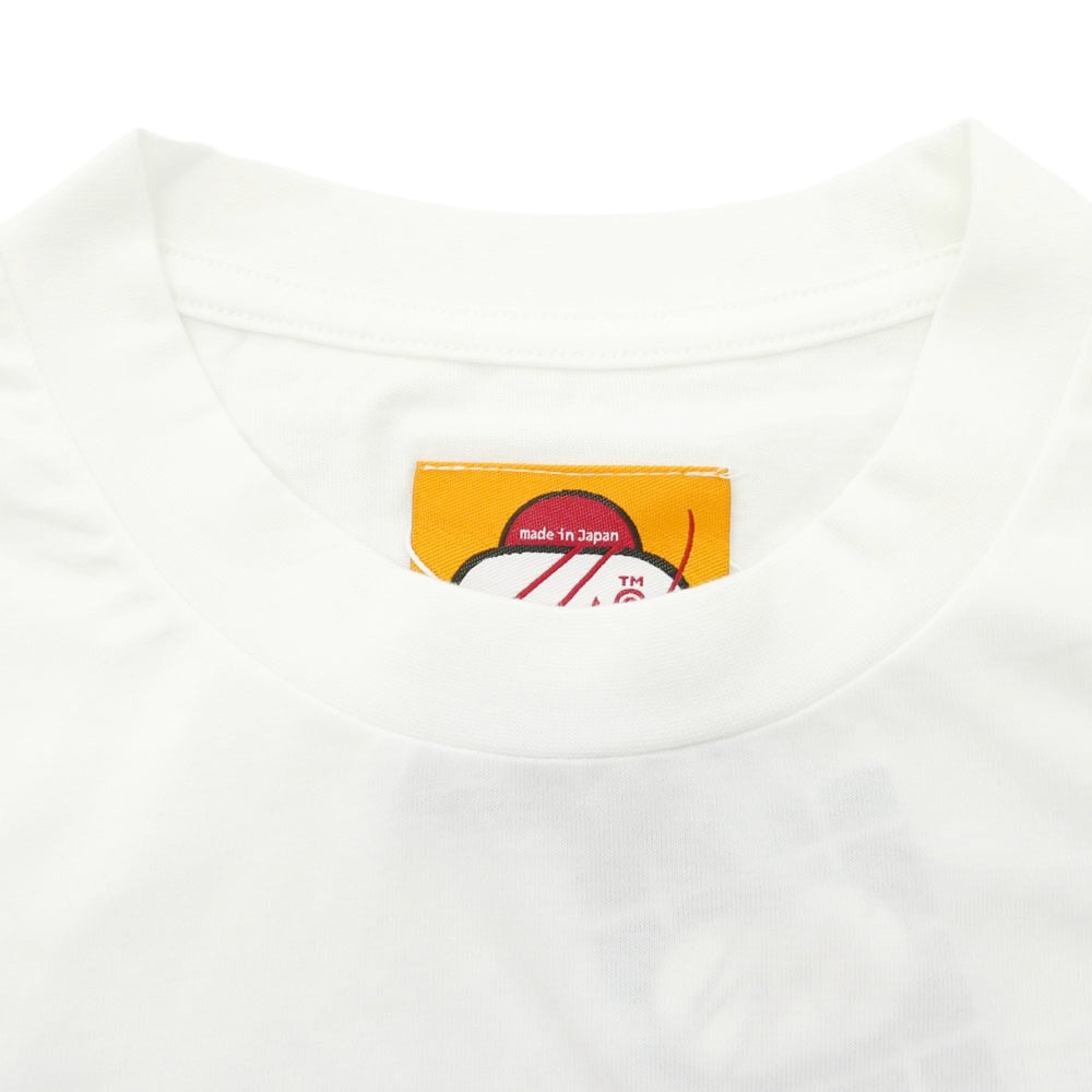 エスダブリュージェーピー 26SS SW-26SS-27 LA TO TOKYO T-SHIRT ロゴプリント クルーネック 半袖 Tシャツ ホワイト ホワイト系 L【新古品】【未使用】【中古】