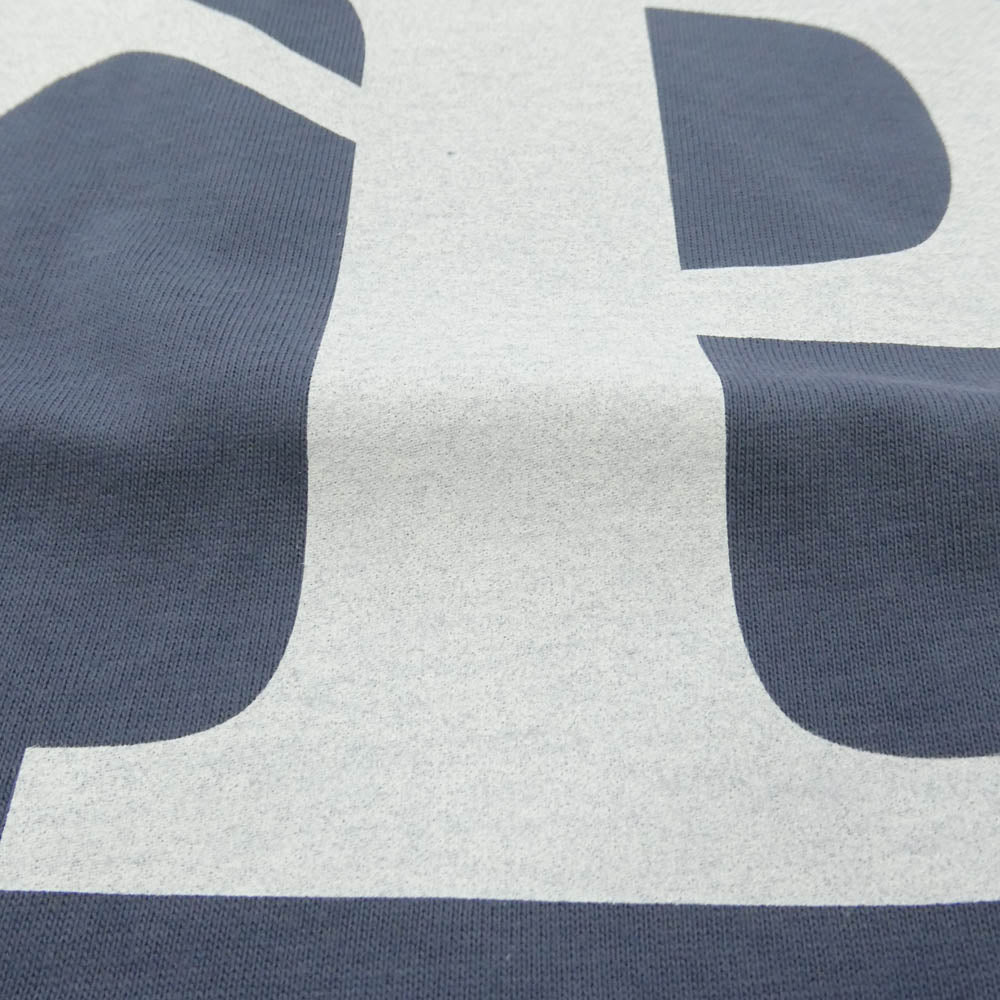 エスダブリュージェーピー 26SS SW-26SS-28 LOVE PARK T-SHIRT ラブパーク ロゴプリント クルーネック 半袖 Tシャツ ネイビー系 L【新古品】【未使用】【中古】