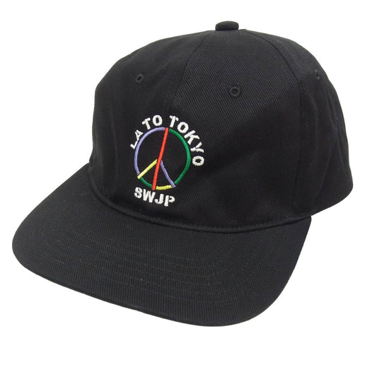 エスダブリュージェーピー 26SS SW-26SS-36 CPD TRUCKER CAP SW ロゴ刺繍 ベースボール キャップ 帽子 ブラック系 FREE【極上美品】【中古】