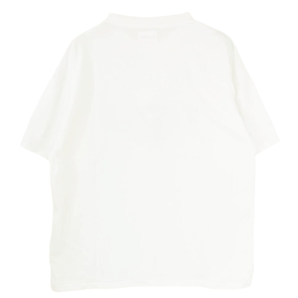 カミヤ 26SS G16TS097-0 AERO-KMY Tee T/C ヴィンテージ加工 エアロロゴ クルーネック 半袖 Tシャツ ホワイト系 S【新古品】【未使用】【中古】
