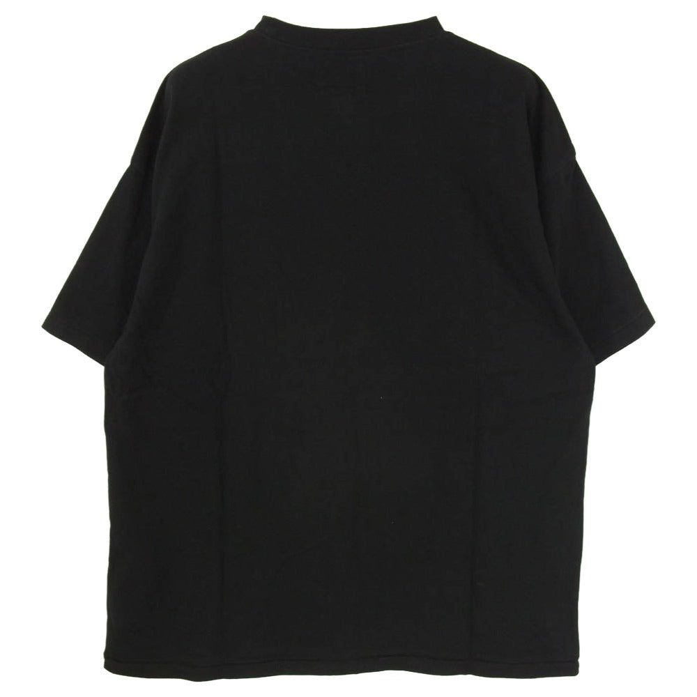 カミヤ 26SS G16TS097-0 AERO-KMY Tee T/C ヴィンテージ加工 エアロロゴ クルーネック 半袖 Tシャツ ブラック系 S【新古品】【未使用】【中古】