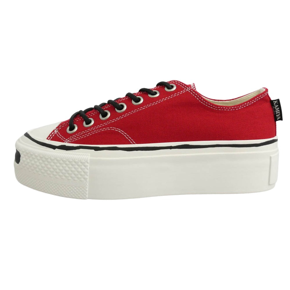 カミヤ G15FW702 Joey Platform Sneaker ジョーイ プラットフォーム スニーカー レッド レッド系 41【極上美品】【中古】