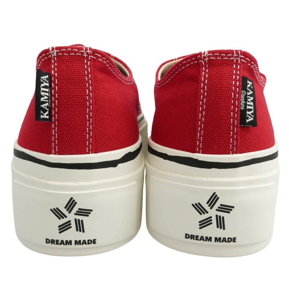 カミヤ G15FW702 Joey Platform Sneaker ジョーイ プラットフォーム スニーカー レッド レッド系 41【極上美品】【中古】