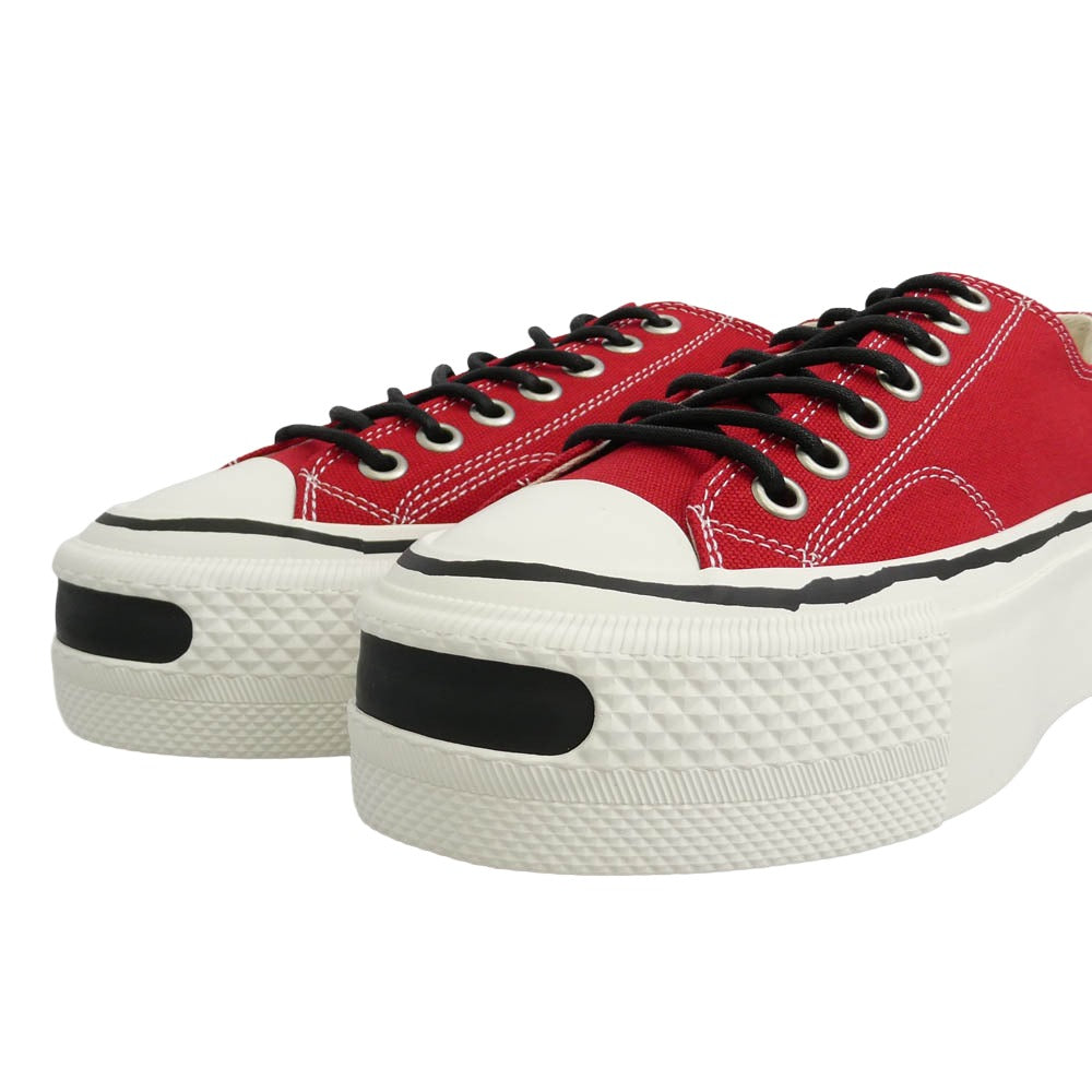 カミヤ G15FW702 Joey Platform Sneaker ジョーイ プラットフォーム スニーカー レッド レッド系 41【極上美品】【中古】