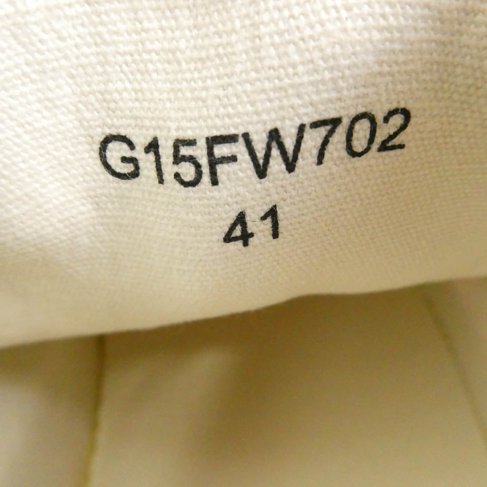 カミヤ G15FW702 Joey Platform Sneaker ジョーイ プラットフォーム スニーカー レッド レッド系 41【極上美品】【中古】