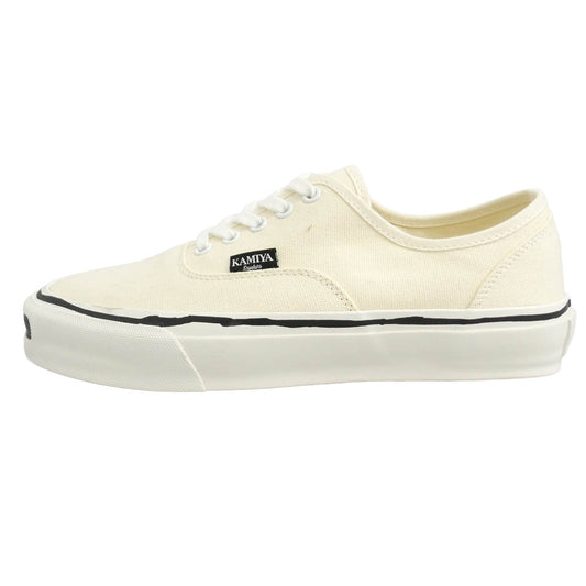 カミヤ G11FW701 Vulcanized Sneaker ヴァルカナイズ スニーカー ホワイト オフホワイト系 42【極上美品】【中古】