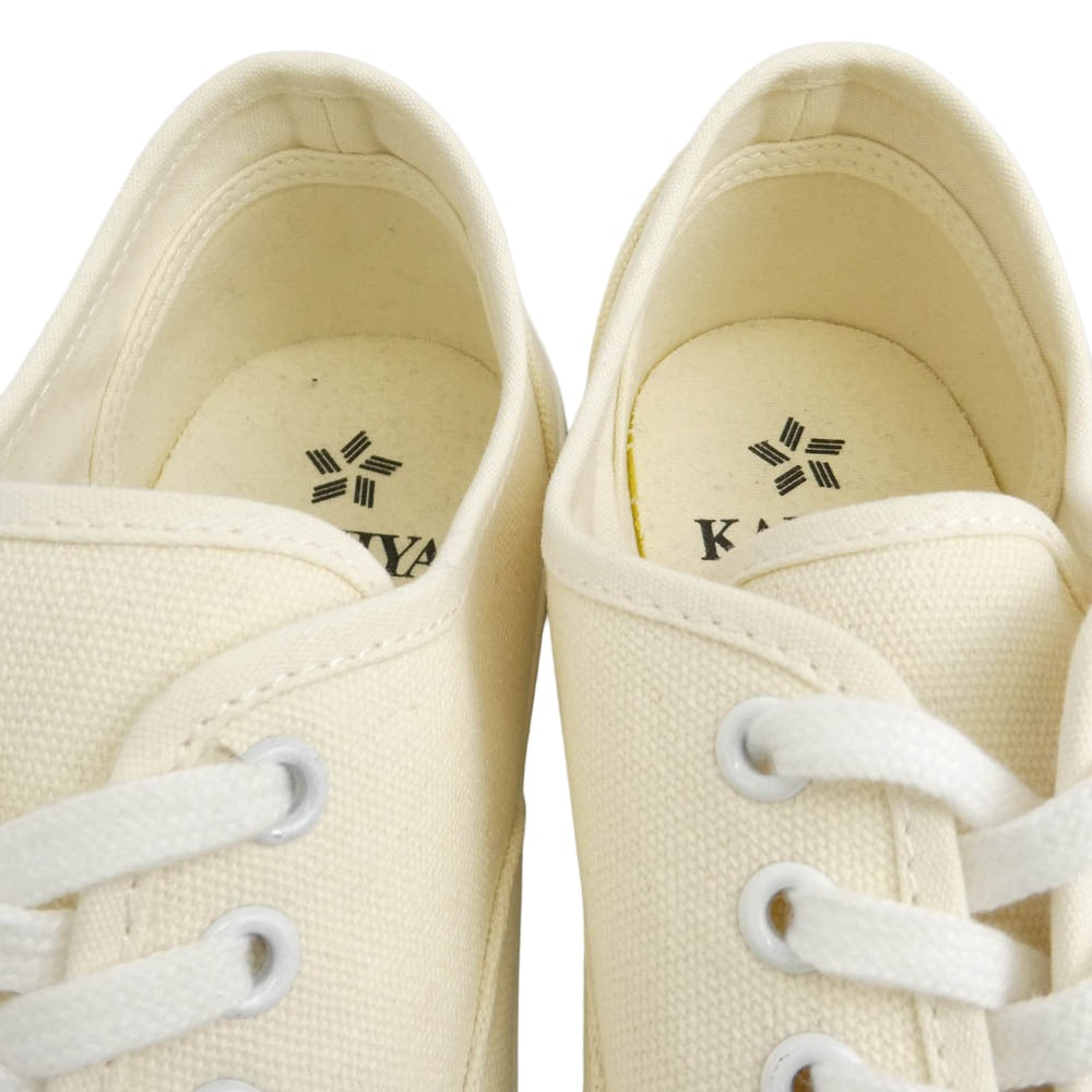 カミヤ G11FW701 Vulcanized Sneaker ヴァルカナイズ スニーカー ホワイト オフホワイト系 42【極上美品】【中古】