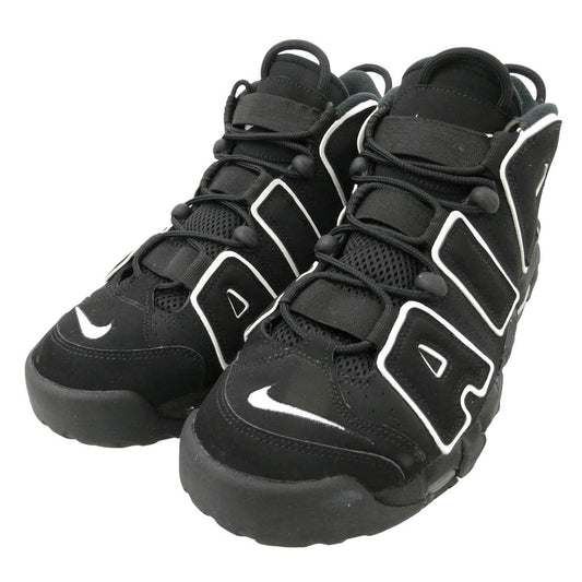 NIKE ナイキ 20AW 414962-002-2020 Air More Uptempo BlackWhite 2020 エア モア アップテンポ ブラック ホワイトハイカット スニーカー ブラック系 28cm【中古】