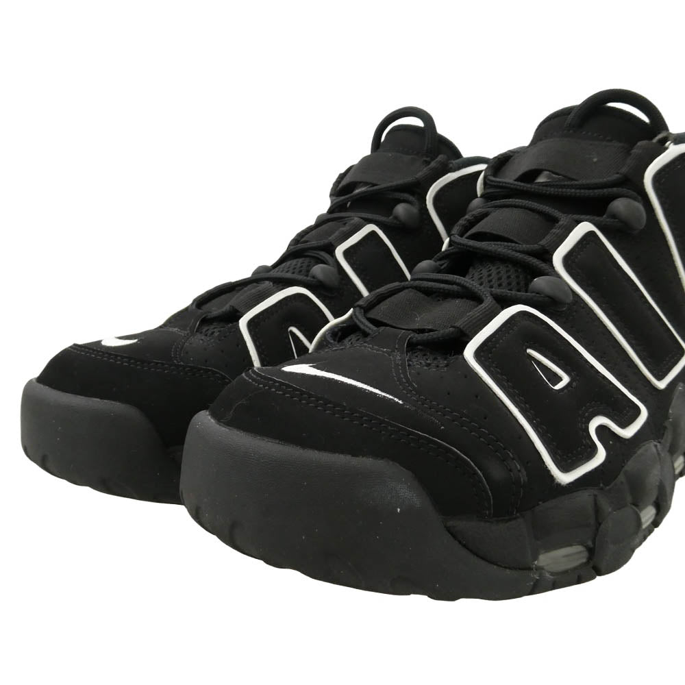 NIKE ナイキ 20AW 414962-002-2020 Air More Uptempo BlackWhite 2020 エア モア アップテンポ ブラック ホワイトハイカット スニーカー ブラック系 28cm【中古】