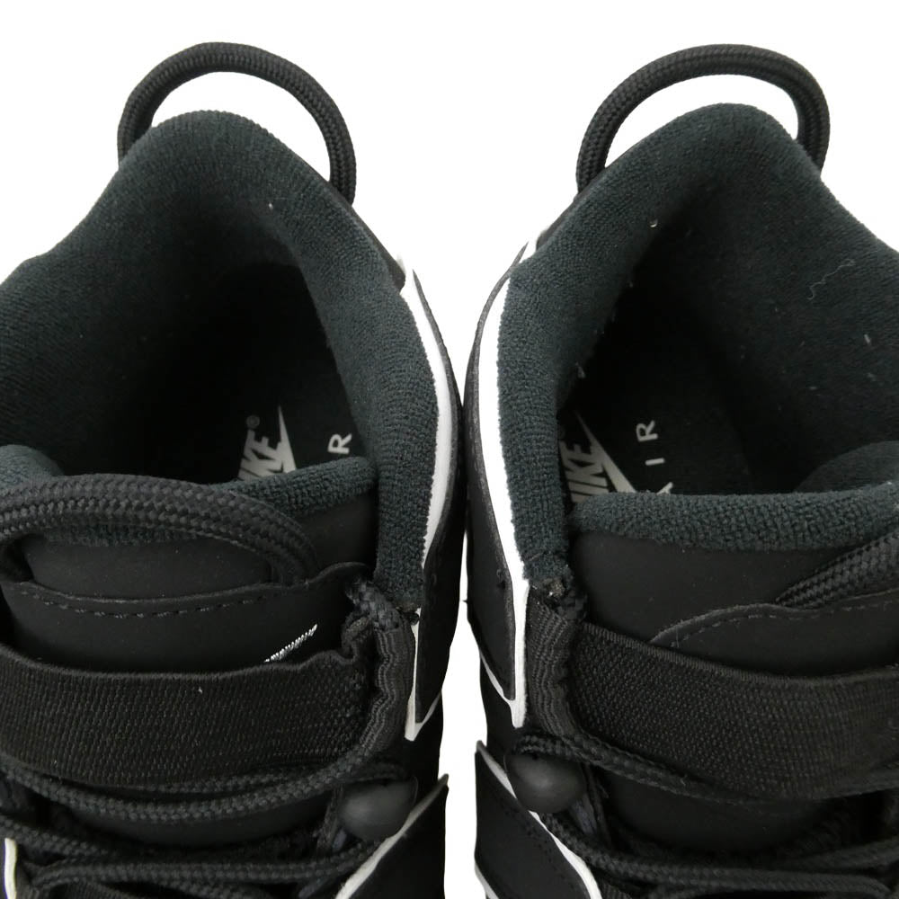 NIKE ナイキ 20AW 414962-002-2020 Air More Uptempo BlackWhite 2020 エア モア アップテンポ ブラック ホワイトハイカット スニーカー ブラック系 28cm【中古】