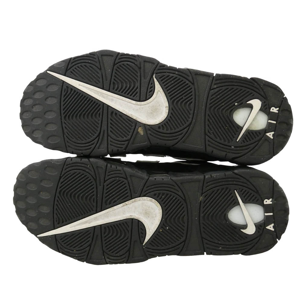 NIKE ナイキ 20AW 414962-002-2020 Air More Uptempo BlackWhite 2020 エア モア アップテンポ ブラック ホワイトハイカット スニーカー ブラック系 28cm【中古】