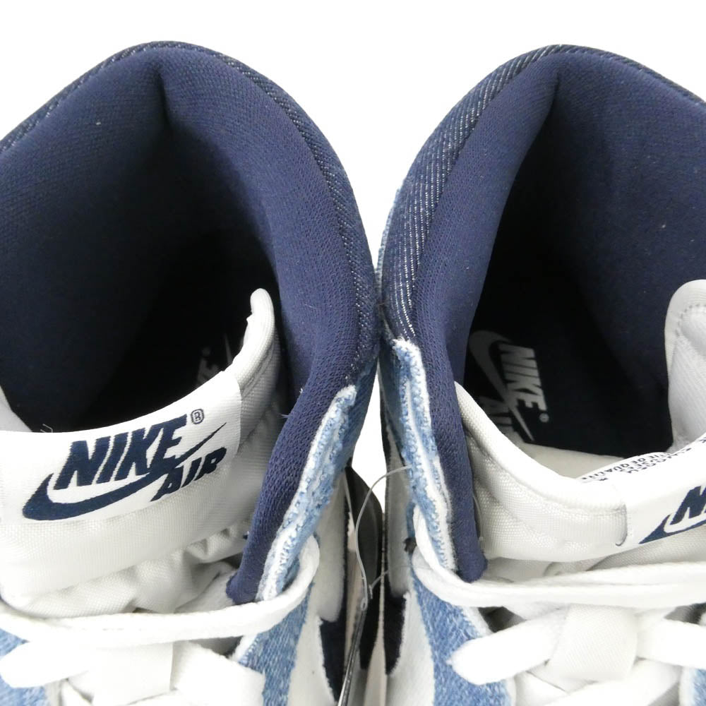 NIKE ナイキ 24SS FQ2947-100 Air Jordan 1 Retro High OG Denim AJ1 エアジョーダン レトロ ハイ デニム ハイカット スニーカー マルチカラー系 28.5cm【新古品】【未使用】【中古】
