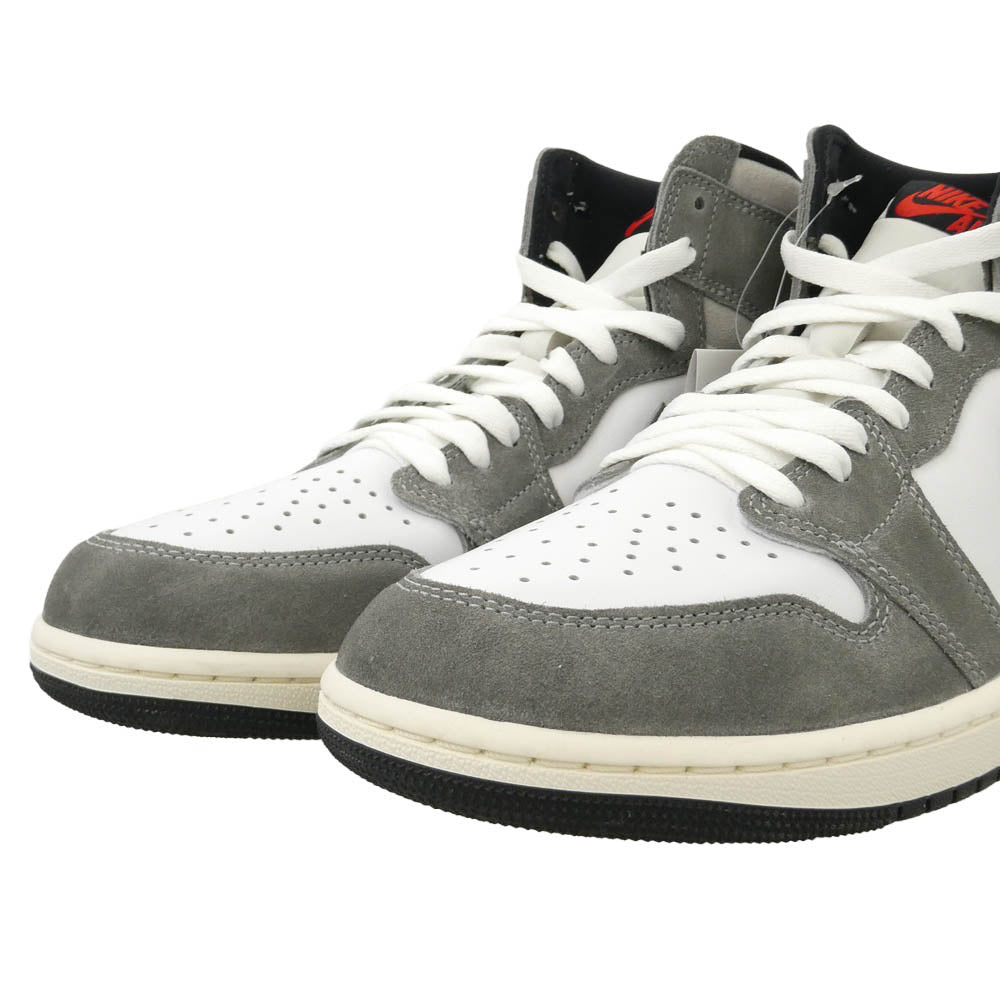 NIKE ナイキ 23SS DZ5485-051 Air Jordan 1 Retro High OG Black and Smoke Grey エアジョーダン レトロ ハイ ブラック アンド スモークグレー スニーカー グレー系 ホワイト系 28.5cm【新古品】【未使用】【中古】