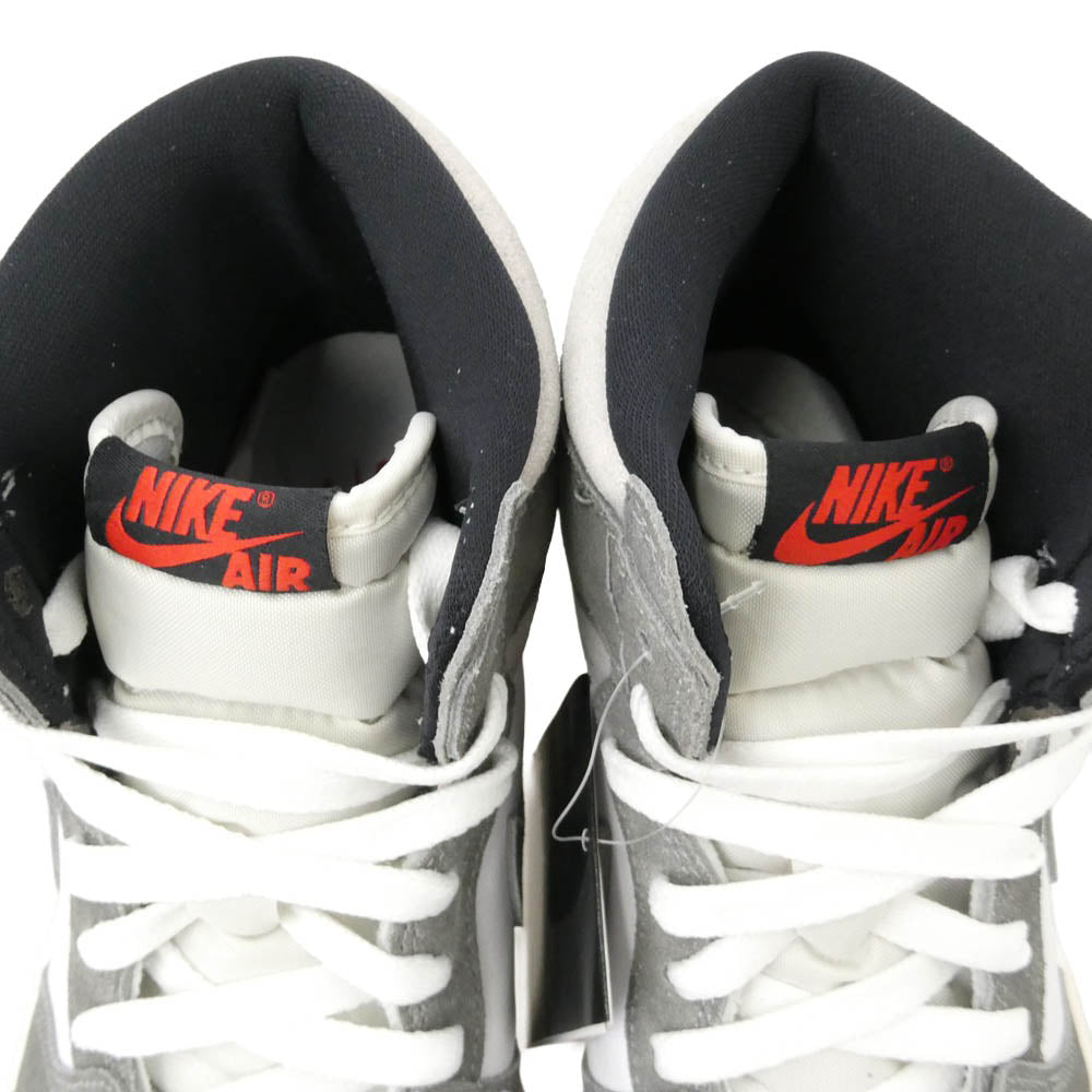 NIKE ナイキ 23SS DZ5485-051 Air Jordan 1 Retro High OG Black and Smoke Grey エアジョーダン レトロ ハイ ブラック アンド スモークグレー スニーカー グレー系 ホワイト系 28.5cm【新古品】【未使用】【中古】