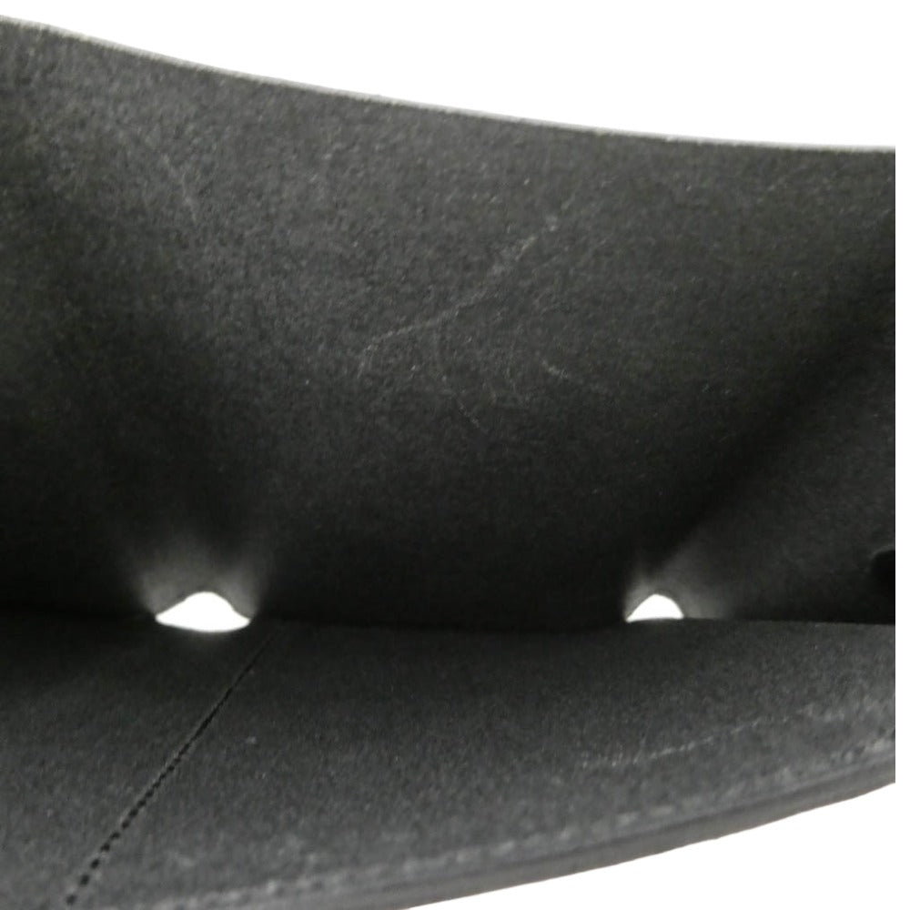アエタ FOLDED WALLET カウレザー フォールデッド ウォレット 三つ折り 財布 ブラック系【中古】