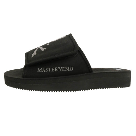 mastermind JAPAN マスターマインドジャパン SUICOKE スイコック OG-448-MM MASTERMIND WORLD × SUICOKE スイコック スライダー サンダル ブラック系 28cm【新古品】【未使用】【中古】