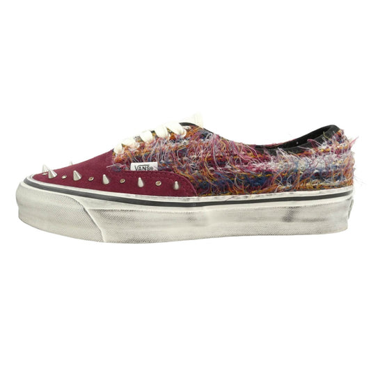VANS バンズ VN000DB8BJ2 Premium Authentic 44 Ibiza Pack Port/Multi プレミアム オーセンティック イビザパック スニーカー エンジ系 マルチカラー系 25.5cm【美品】【中古】