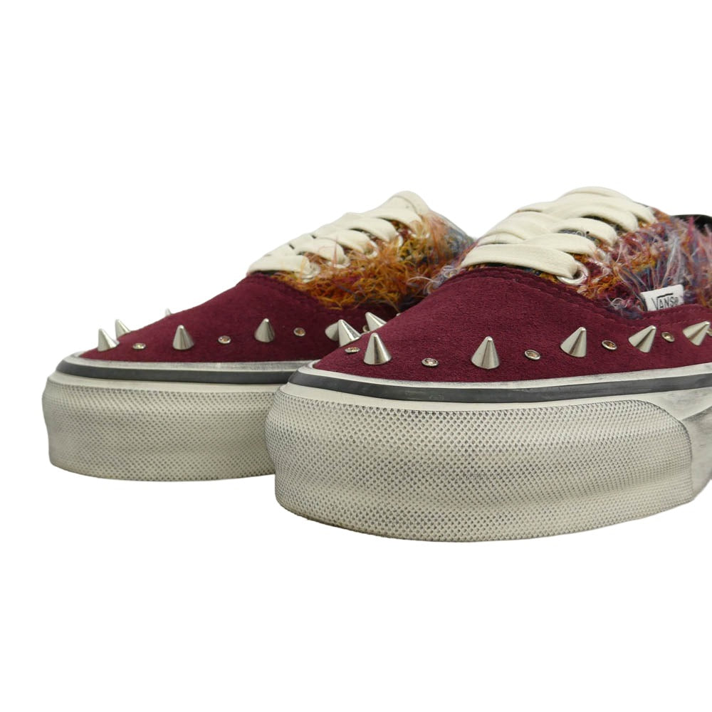 VANS バンズ VN000DB8BJ2 Premium Authentic 44 Ibiza Pack Port/Multi プレミアム オーセンティック イビザパック スニーカー エンジ系 マルチカラー系 25.5cm【美品】【中古】
