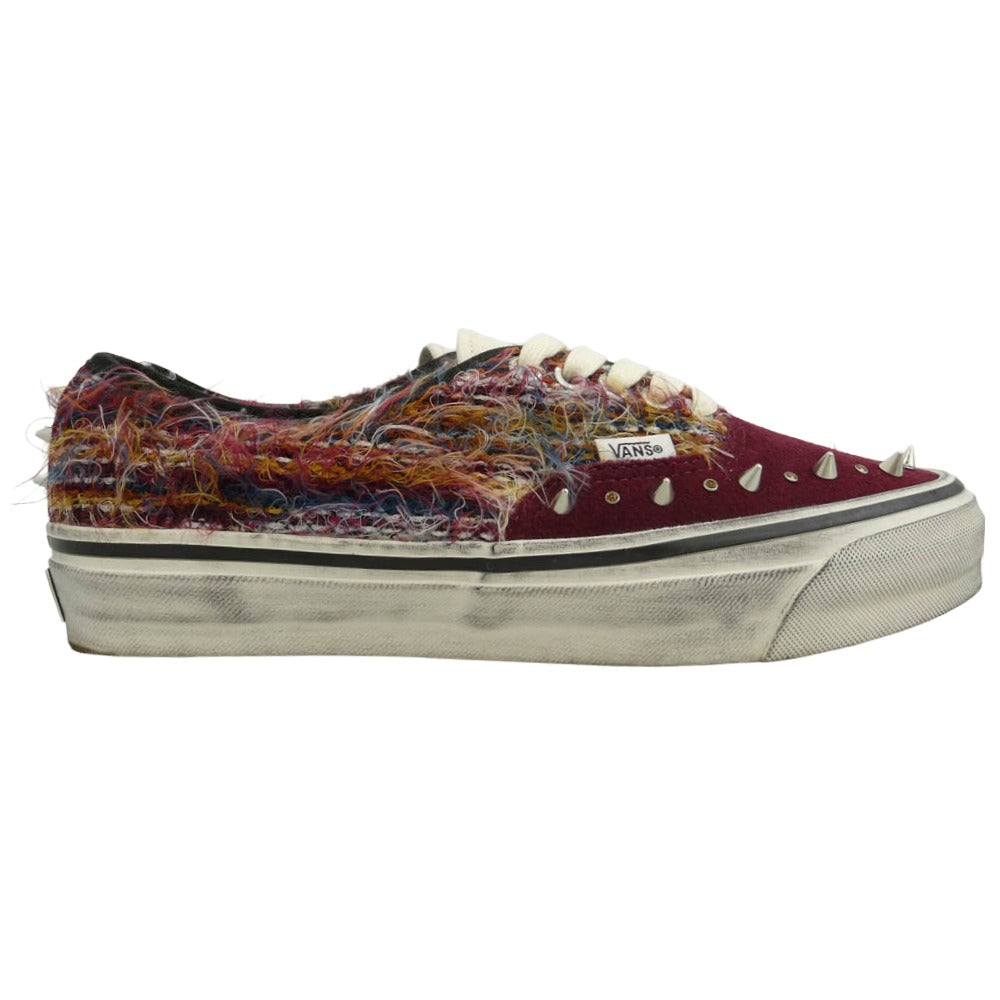 VANS バンズ VN000DB8BJ2 Premium Authentic 44 Ibiza Pack Port/Multi プレミアム オーセンティック イビザパック スニーカー エンジ系 マルチカラー系 25.5cm【美品】【中古】