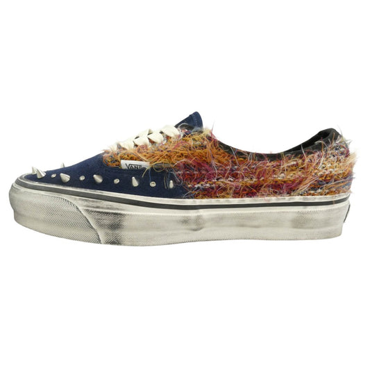 VANS バンズ VN000DB8BER Premium Authentic 44 Ibiza Pack Ibiza Blue/Multi プレミアム オーセンティック イビザパック スニーカー ネイビー系 マルチカラー系 25.5cm【美品】【中古】