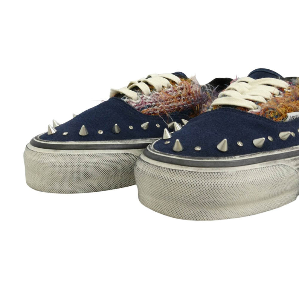 VANS バンズ VN000DB8BER Premium Authentic 44 Ibiza Pack Ibiza Blue/Multi プレミアム オーセンティック イビザパック スニーカー ネイビー系 マルチカラー系 25.5cm【美品】【中古】