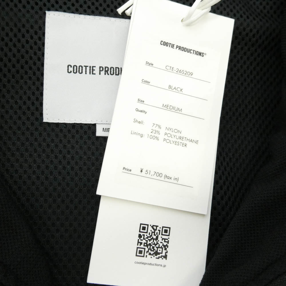 COOTIE クーティー 26SS CTE-26S209 Frost Weave Track Jacket トラック ジャケット ブルゾン ブラック系 M【中古】