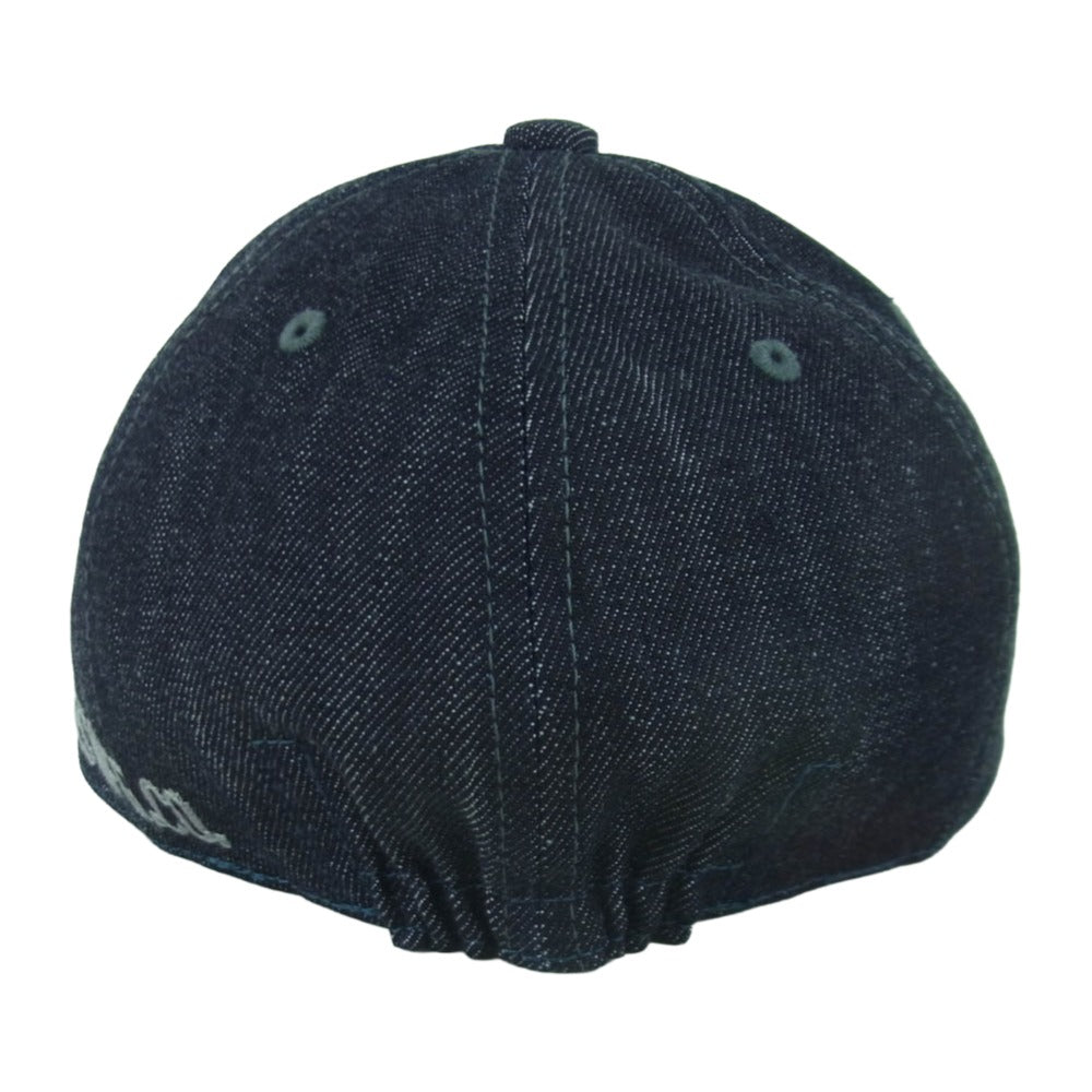 UES ウエス 82DC A HAPPY DAY! デニム キャップ 帽子 インディゴブルー系 XL【極上美品】【中古】