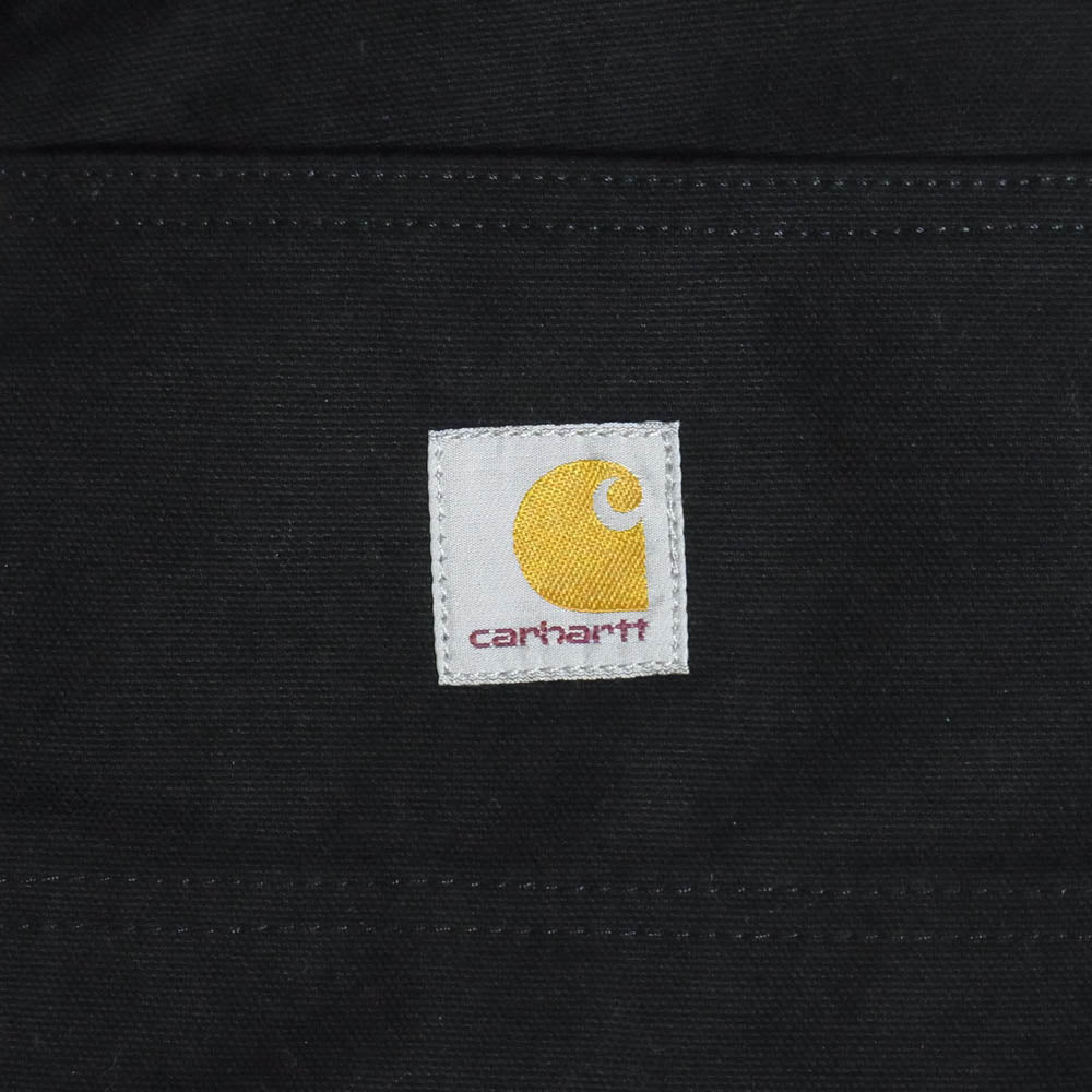 Carhartt カーハート B01 DOUBLE FRONT WORK DUNGAREE ダブルニー ダック ペインター パンツ ブラック系 32【中古】