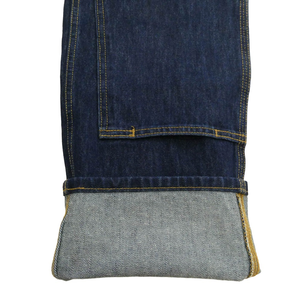 Carhartt カーハート BD3890-M ヘビーウエイト ダブルフロント ロガージーン ダブルニー デニム ペインター パンツ インディゴブルー系【中古】