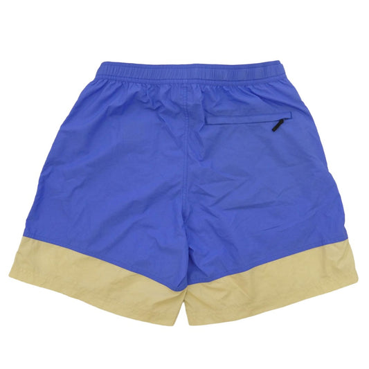 THE NORTH FACE ノースフェイス NB42334 Nuptse Short ヌプシ ショーツ ウェビングベルト付き ショートパンツ ブルー系 アイボリー系 XL【中古】
