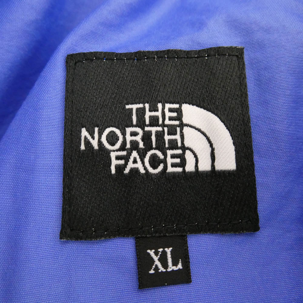 THE NORTH FACE ノースフェイス NB42334 Nuptse Short ヌプシ ショーツ ウェビングベルト付き ショートパンツ ブルー系 アイボリー系 XL【中古】