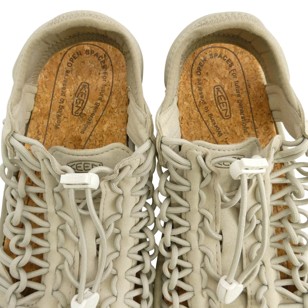 KEEN キーン 1028573 Uneek 2 OT Plazatope ユニーク2 OT プラザトープ サンダル ベージュ系 27cm【中古】