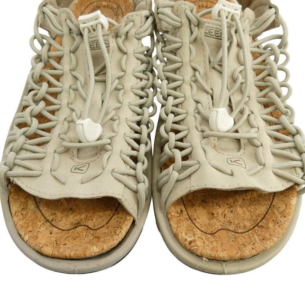 KEEN キーン 1028573 Uneek 2 OT Plazatope ユニーク2 OT プラザトープ サンダル ベージュ系 27cm【中古】