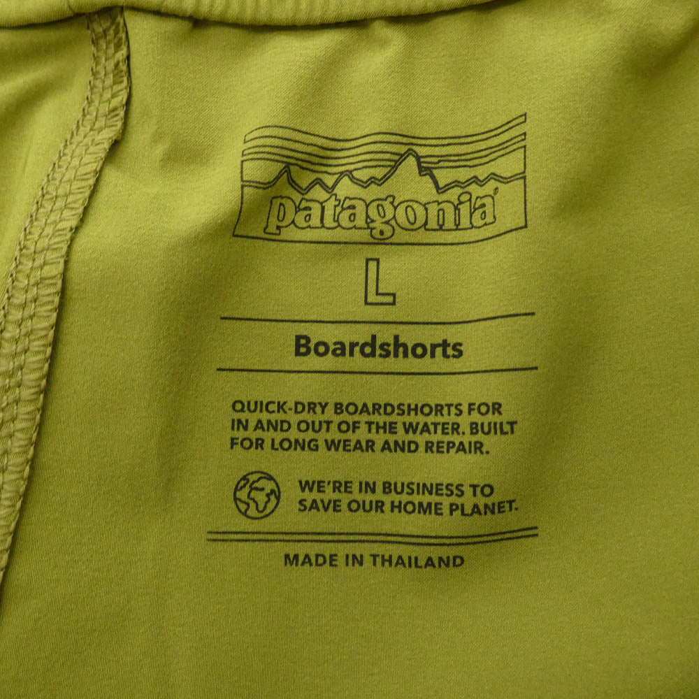 patagonia パタゴニア 25SS STY86436SP25 Men's Hydropeak Volley Shorts メンズ ハイドロピーク バレー ショーツ ショートパンツ イエロー モスグリーン系【中古】