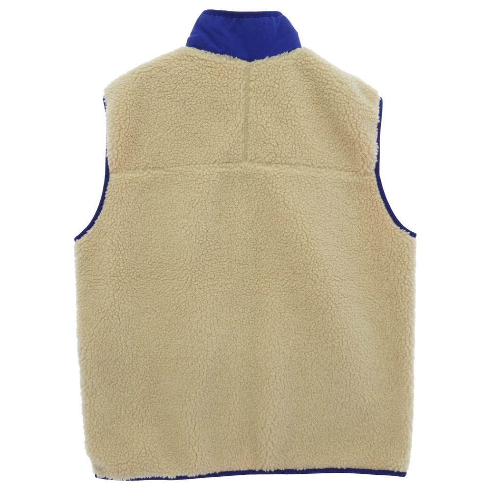patagonia パタゴニア 25AW STY23049FA25 Mens Classic RetroX Vest メンズ クラシック レトロX ベスト ブルー系 アイボリー系 L【中古】