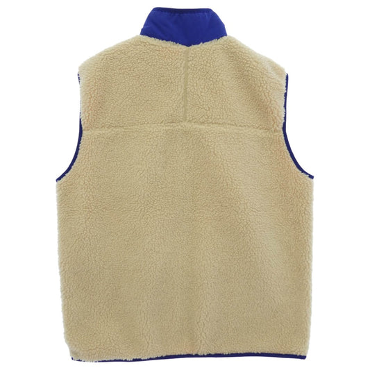 patagonia パタゴニア 25AW STY23049FA25 Mens Classic RetroX Vest メンズ クラシック レトロX ベスト ブルー系 アイボリー系 L【中古】