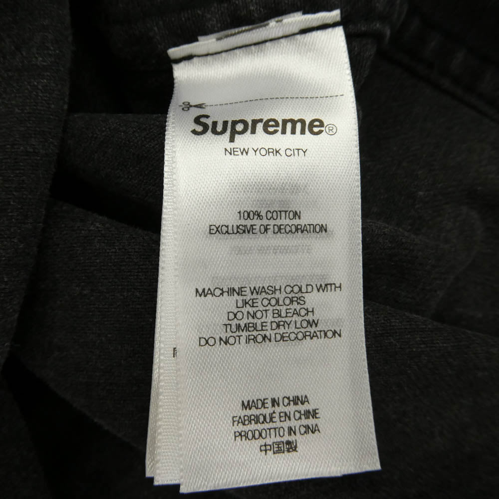 Supreme シュプリーム 25SS Small Box Denim Shirt スモールボックス デニム 長袖 ボタンダウン シャツ ブラック系 L【中古】