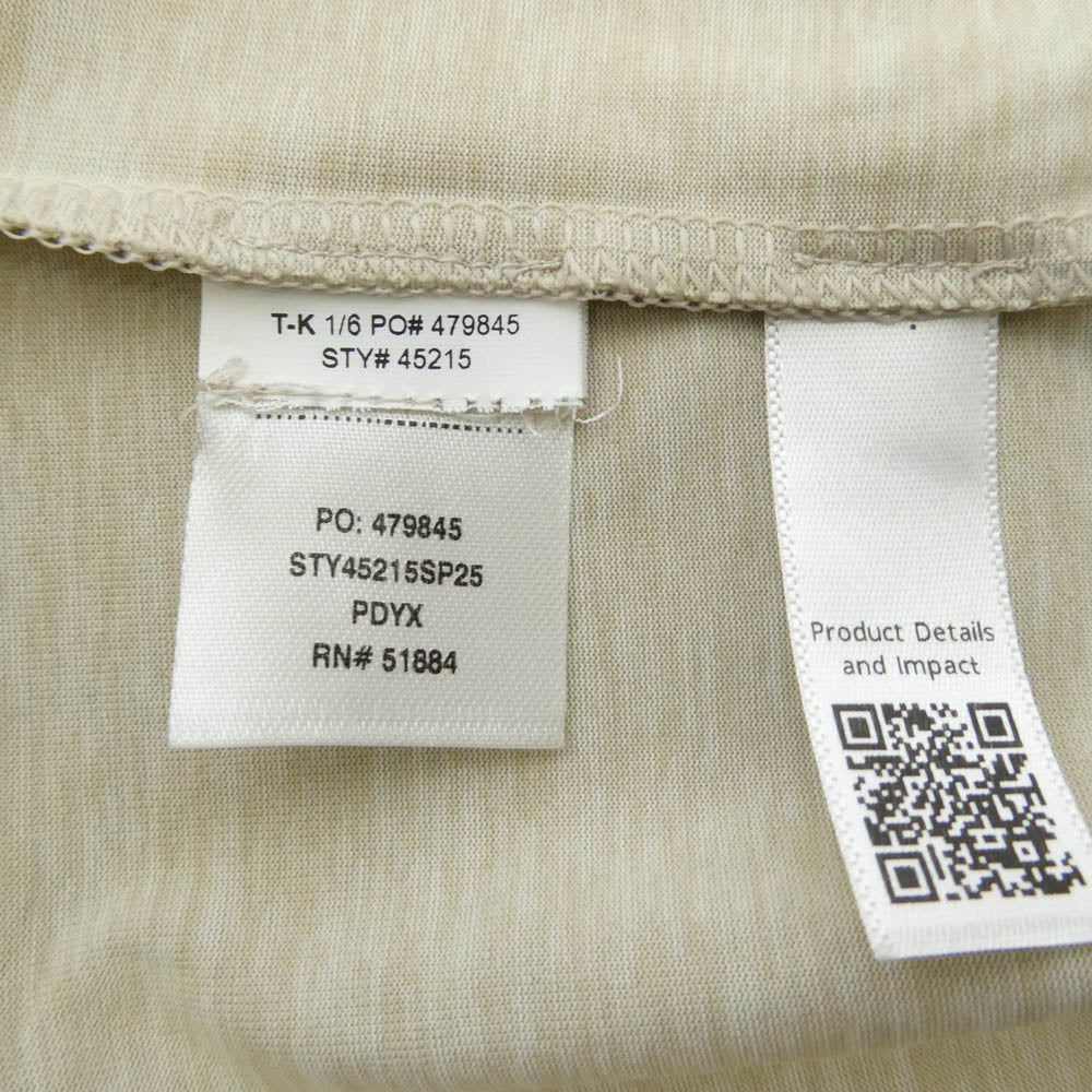 patagonia パタゴニア 45215 メンズ キャプリーン クール デイリー 半袖 Tシャツ ベージュ系 S【美品】【中古】