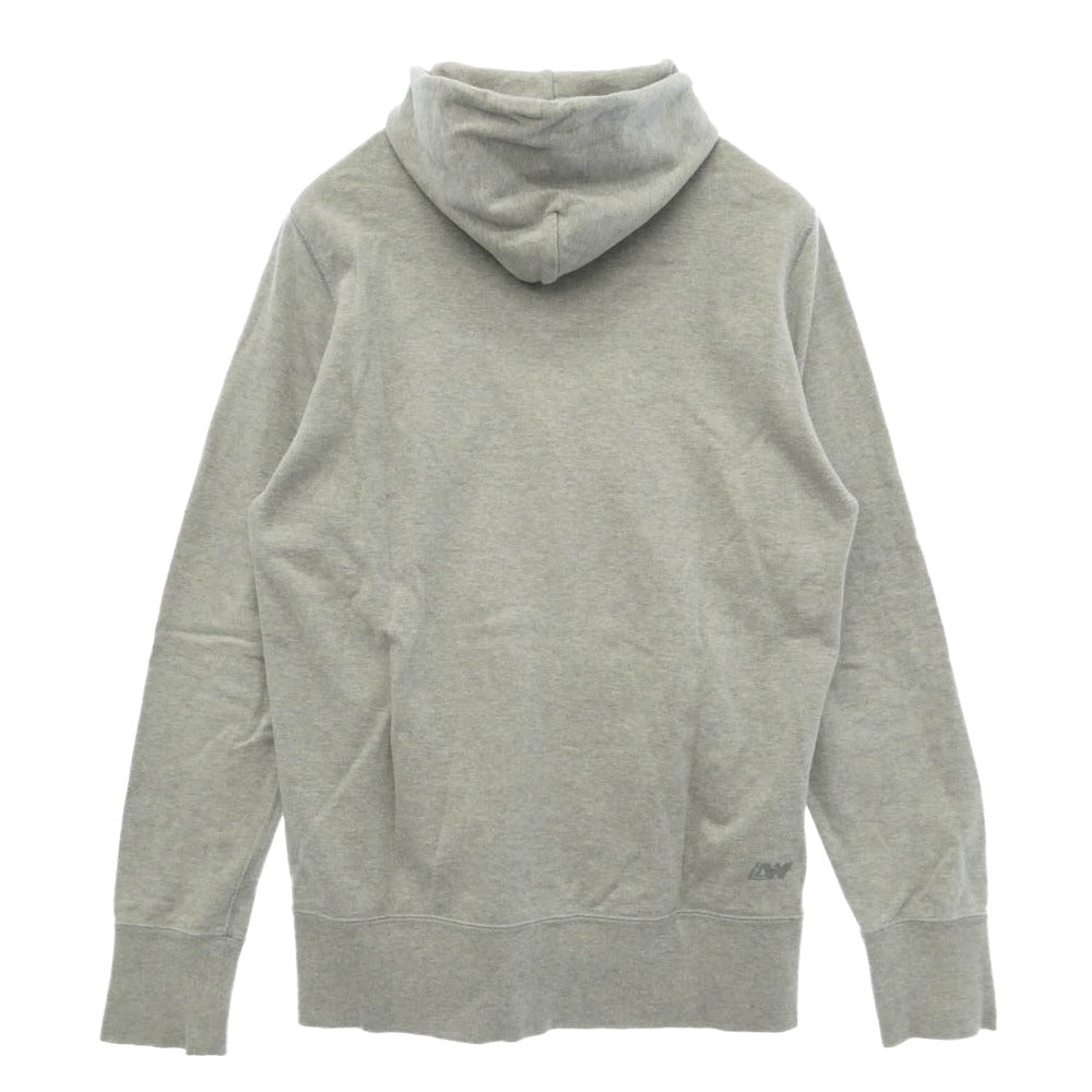 LOOPWHEELER ループウィラー ジップアップ パーカー フーディー グレー系 M【中古】