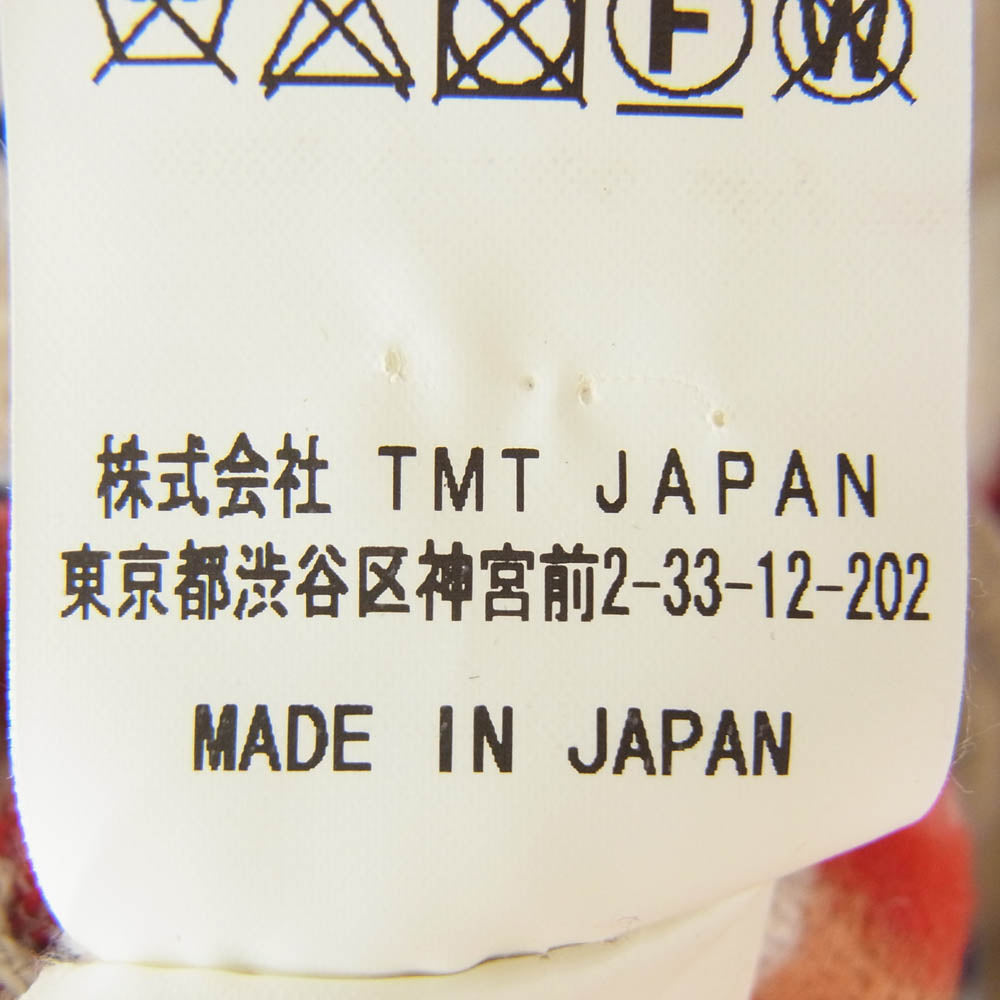 TMT ティーエムティー TJK-F1705 ネイティブ柄 デニム コンチョボタン リバーシブル ダウンベスト マルチカラー系 S【中古】
